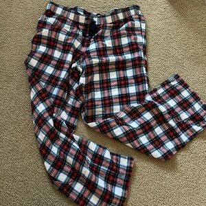J Crew plaid flannel PJ pants